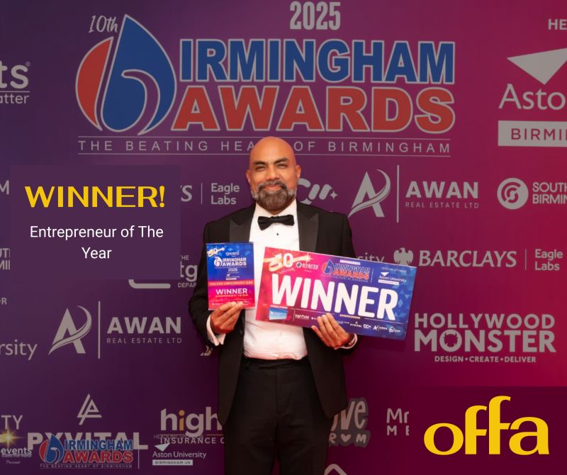 Image for Sultan Choudhury OBE wins Entrepreneur of the Year